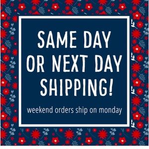 Sat orders ship Sat or Mon